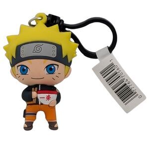 Naruto Uzumaki Monogram Vinyl Bag Clip Keychain Series 3